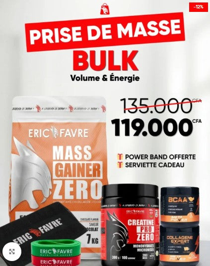 Pack Prise de Masse – Volume & Énergie