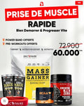 Pack Prise de Masse Débutant – Volume et Énergie Pas Cher